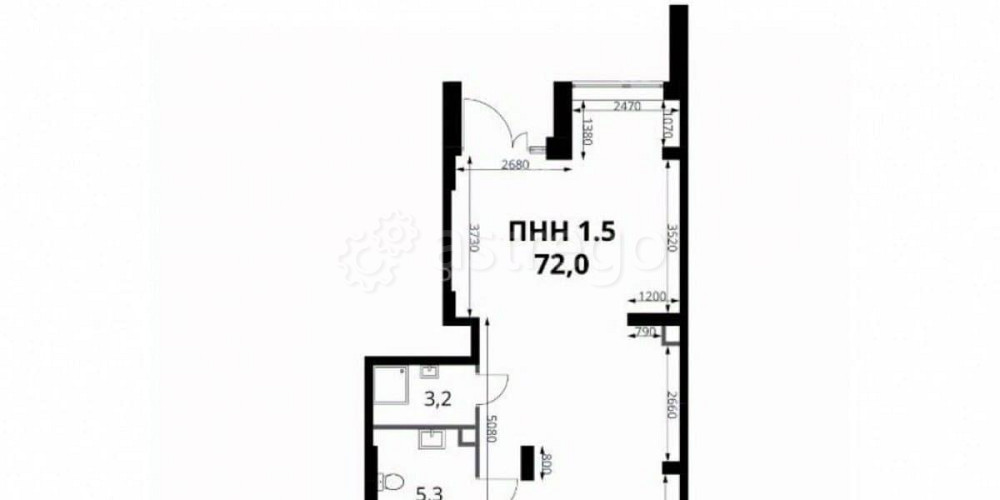 Торговое помещение, 72 м2 Химки - изображение 5