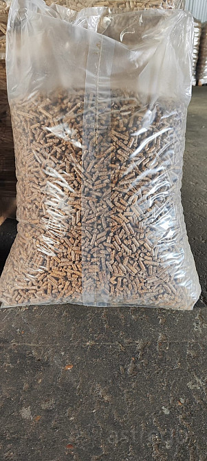 Пеллеты серые 6мм, ель Вязьма - изображение 1