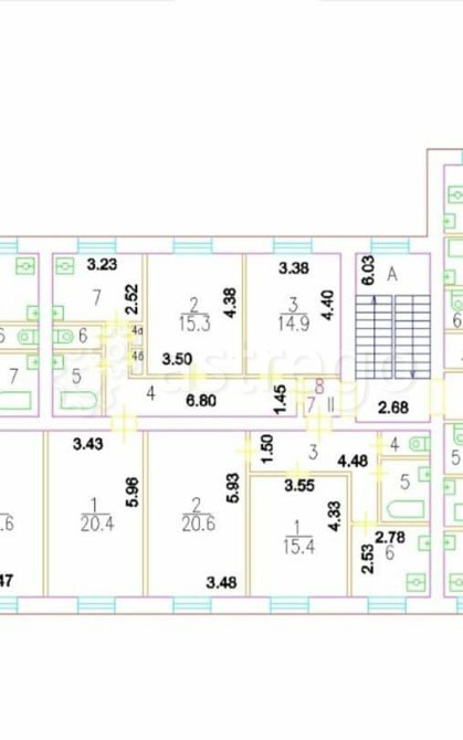 Комната, 14.9 м2, 2/5 эт. Москва - изображение 3