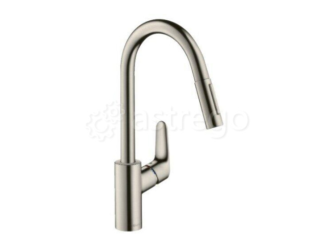 Смеситель для кухни Hansgrohe, Focus M41, sBox, тип открывания воды - однорычажный 73880800 Москва - изображение 1