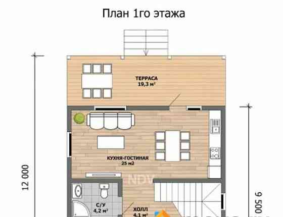 Дом, 133 м2, 4 сотки, 2 эт. Москва