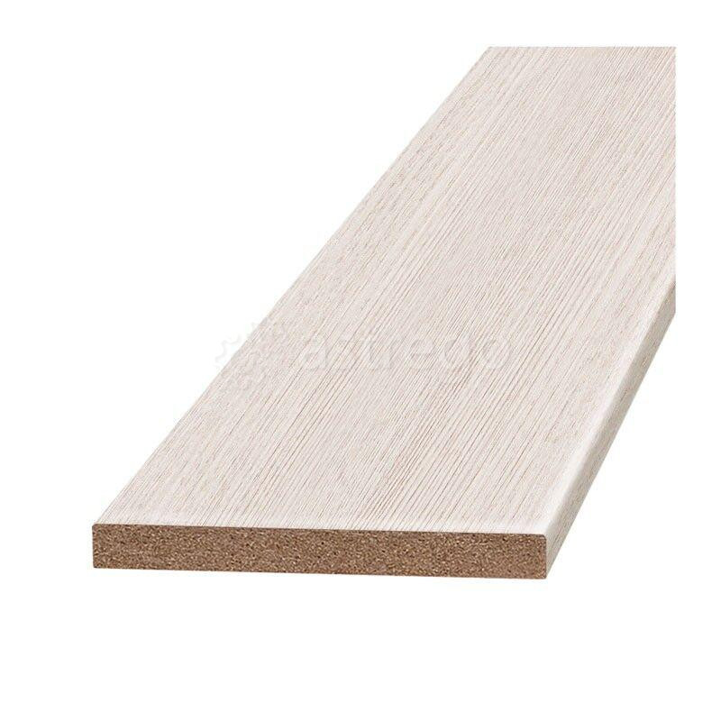 Дверной добор из экошпона 120x10x2200мм Дуб белый Олови Екатеринбург - изображение 1