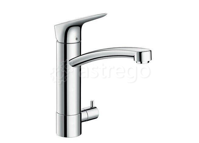 Смеситель для кухни Hansgrohe, Logis M31, с запорным вентилем, тип открывания воды - однорычажный Москва - изображение 1
