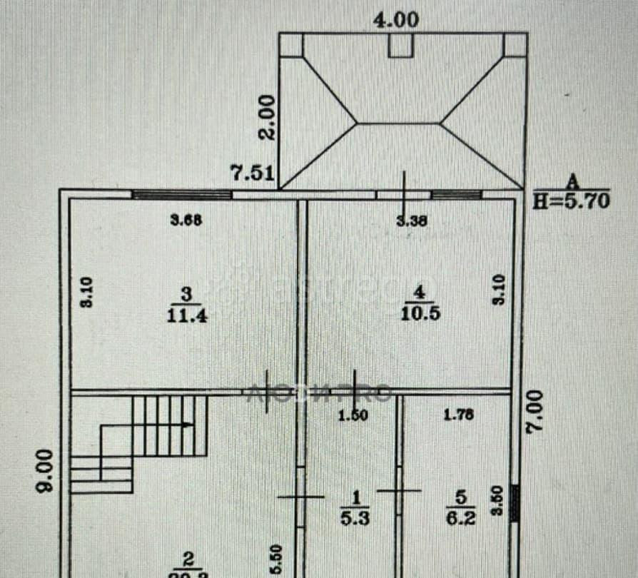 Дом, 105.2 м2, 7.05 сотки, 2 эт. Уфа - изображение 5