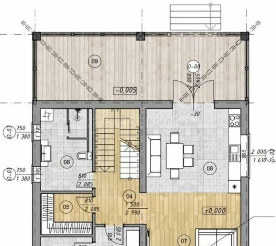 Коттедж, 217 м2, 6.24 сотки, 2 эт. Домодедово - изображение 2