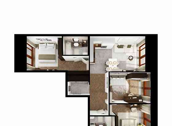 3-комн. квартира, 80 м2, 7/9 эт. Санкт-Петербург