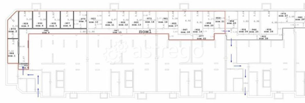 Торговое помещение, 1126 м2 Щёлково - изображение 2