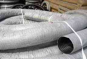 Труба дренажная ПНД D 160 мм с перфорацией в геофильтре Пермь