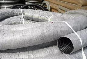 Труба дренажная ПНД D 160 мм с перфорацией в геофильтре Пермь - изображение 1