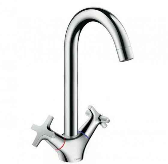 Смеситель для кухни Hansgrohe, Logis M32, Eco, тип открывания воды - двухвентильный 71283000 Москва