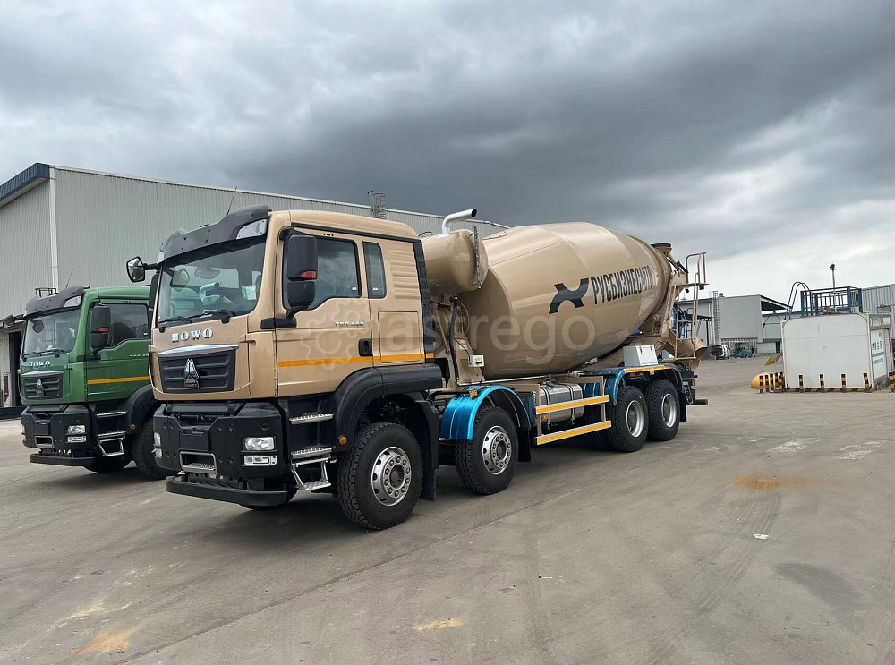 Автобетоносмеситель на шасси HOWO T5G 8x4 (ZZ5317GJBV366GE1) 14м3_КБ3600мм Краснодар - изображение 1