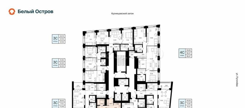 2-комн. квартира, 41.33 м2, 4/31 эт. Уфа - изображение 7