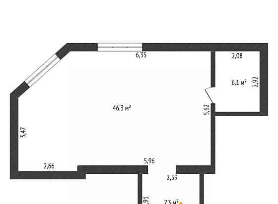Офис, 65.5 м2 Благовещенск