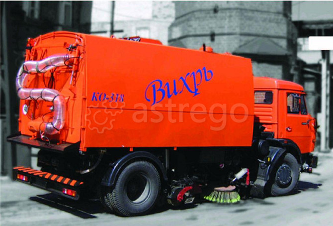 Машина вакуумная подметально-уборочная "Вихрь" (КО-318) Самара - изображение 1