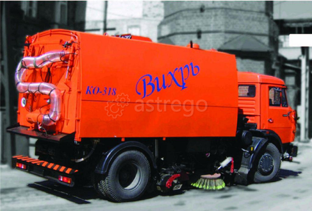 Машина вакуумная подметально-уборочная "Вихрь" (КО-318) Самара - изображение 1