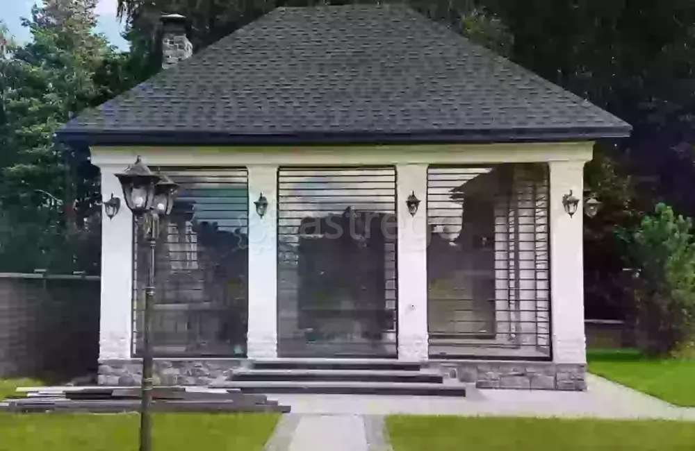 Рольставни прозрачные для террасы автоматические наружные Екатеринбург - изображение 1