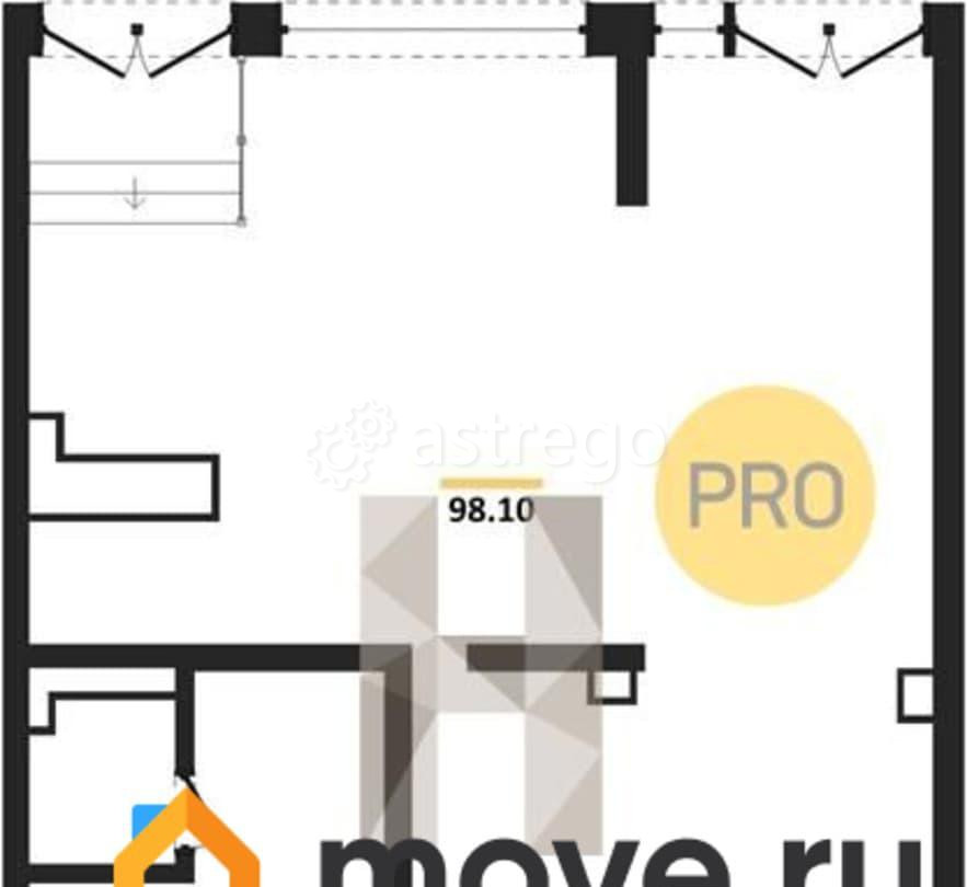 Торговое помещение, 98.1 м2 Москва - изображение 3