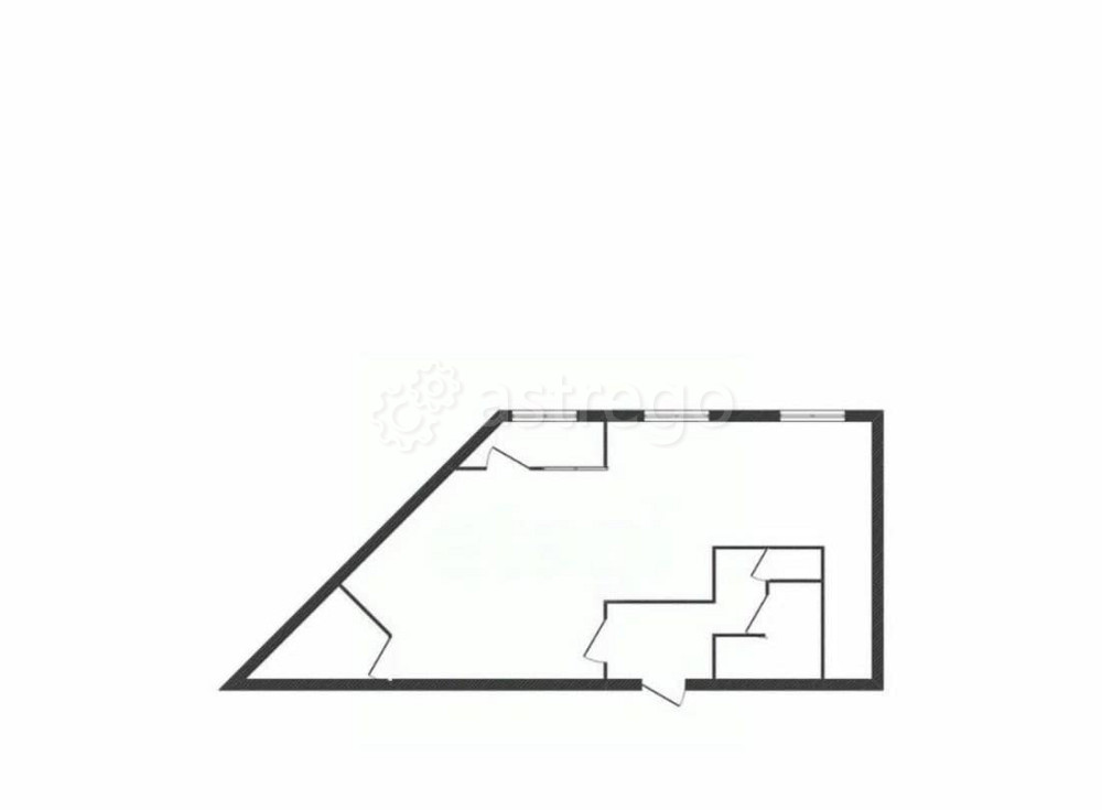 Студия, 70.2 м2, 1/9 эт. Старый Оскол - изображение 1