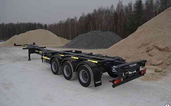 Контейнеровоз Тонар K3-UR (1x20’, 2x20’, 1x30’, 1х40`и 1х40`HQ, 1x45’) Москва