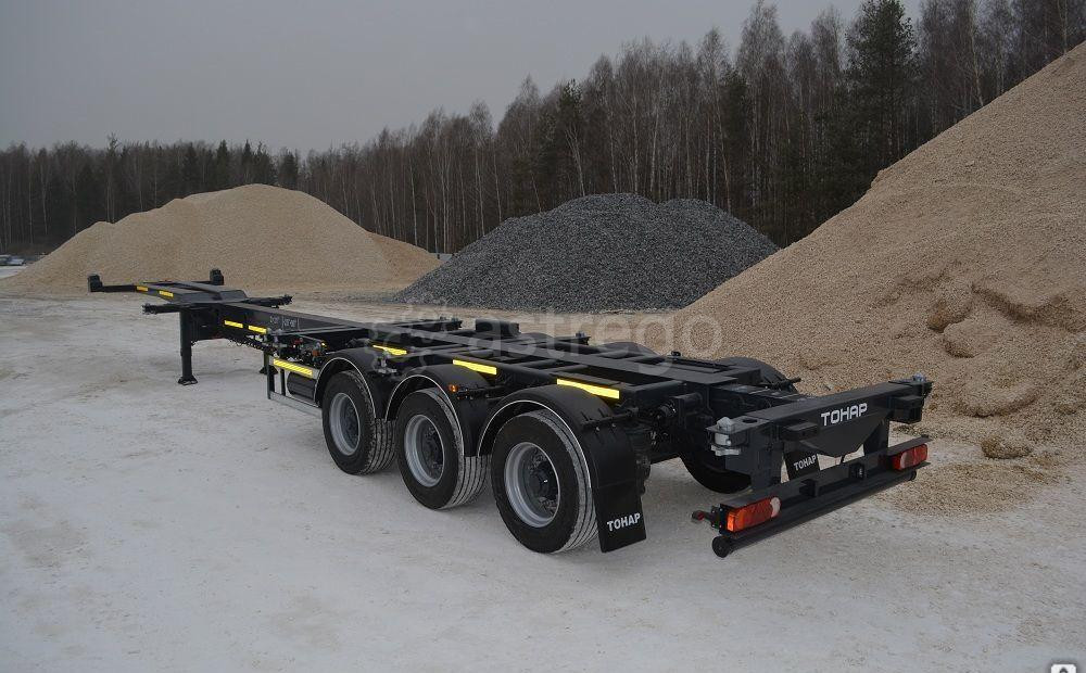 Контейнеровоз Тонар K3-UR (1x20’, 2x20’, 1x30’, 1х40`и 1х40`HQ, 1x45’) Москва - изображение 1