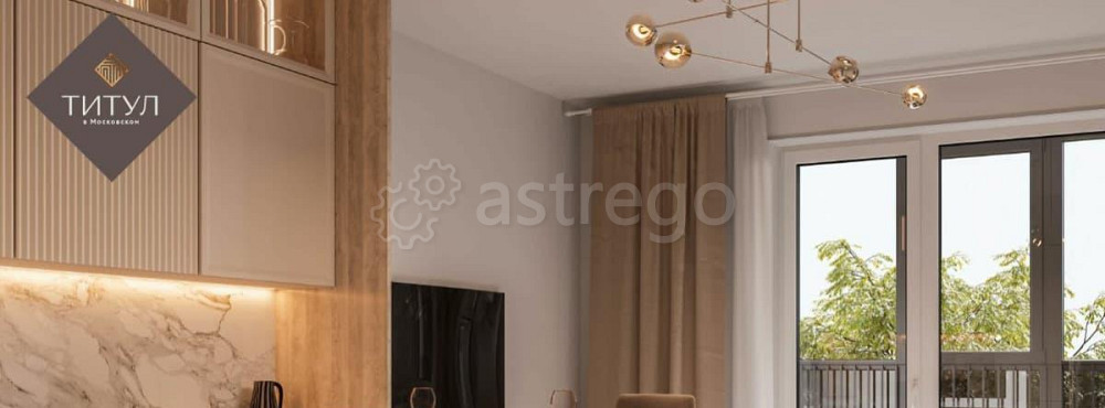 3-комн. квартира, 97.14 м2, 12/12 эт. Санкт-Петербург - изображение 1