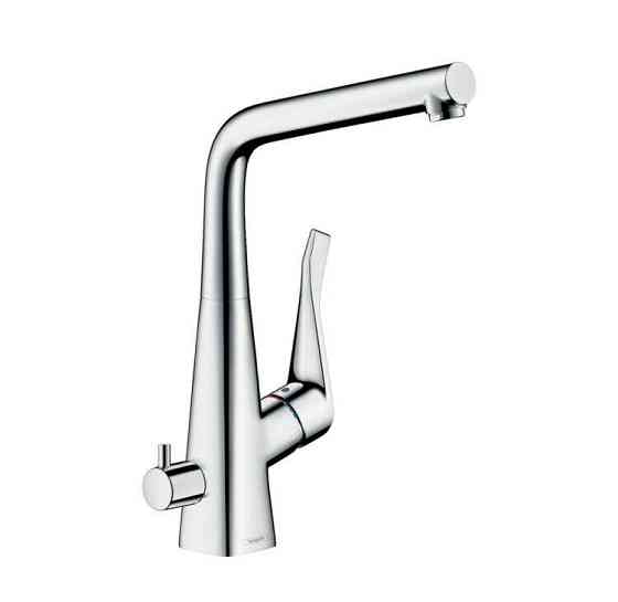 Смеситель для кухни Hansgrohe, Metris M71, тип открывания воды - однорычажный 14888000 Москва