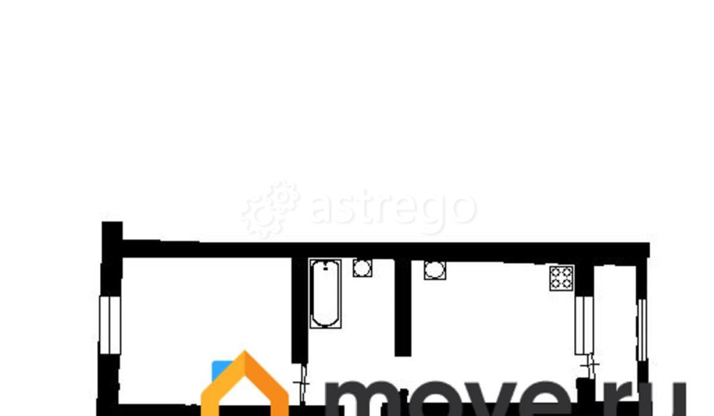 1-комн. квартира, 40.2 м2, 1/6 эт. Стерлитамак - изображение 2