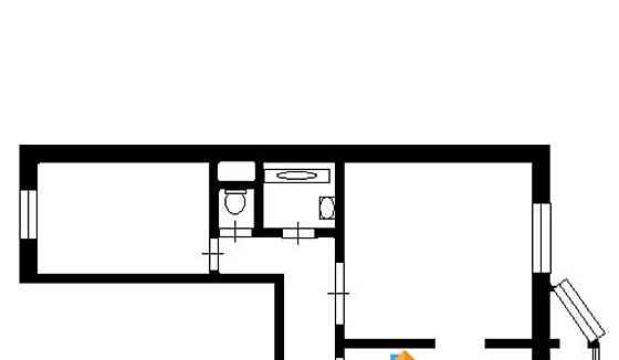 3-комн. квартира, 60 м2, 6/17 эт. Видное