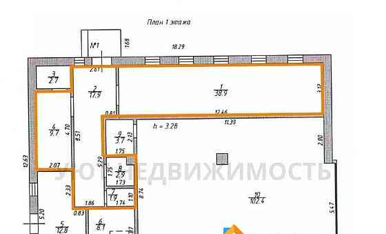 Свободного назначения, 71.3 м2 Бронницы