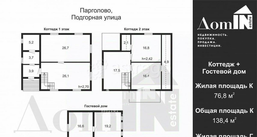 Коттедж, 259.8 м2, 13.5 сотки, 2 эт. Санкт-Петербург - изображение 4