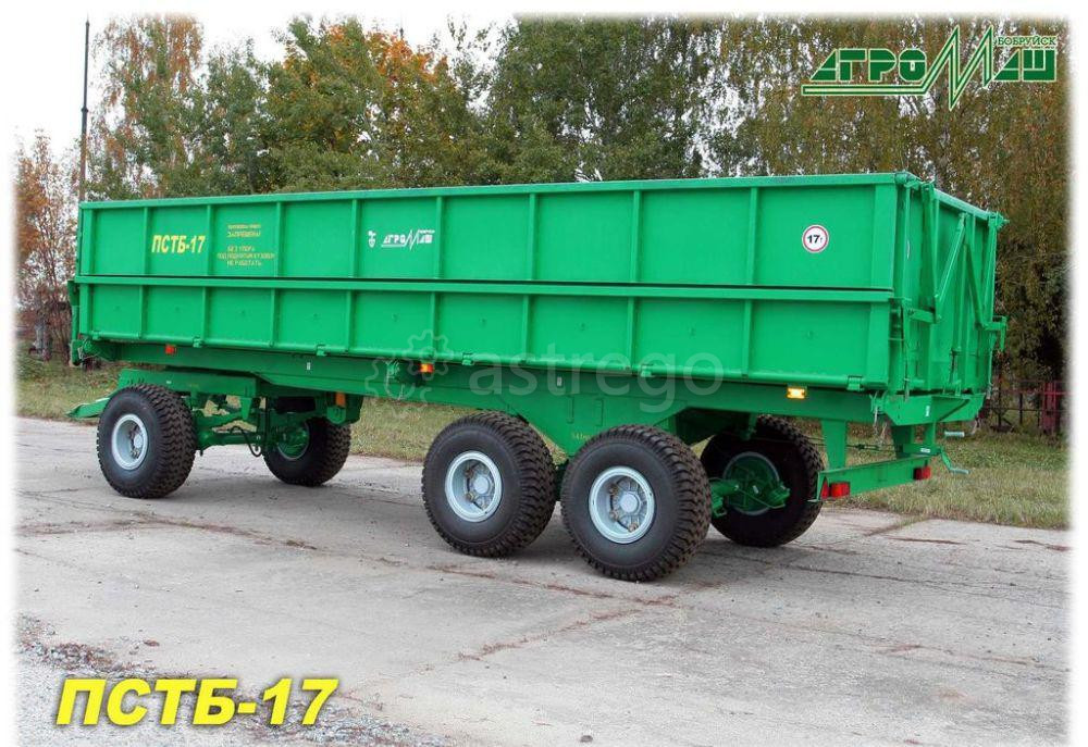 Прицеп тракторный с боковой разгрузкой ПСТБ-17 Санкт-Петербург - изображение 1