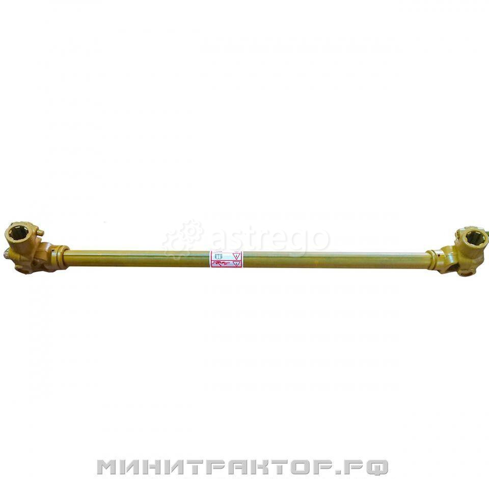 Вал карданный 6х6 шлицов, 1200 мм, трехлимонник, крестовина 24х63 (20-30 л.с.) Новосибирск - изображение 1