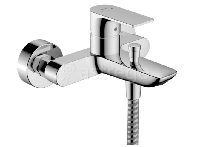 Смеситель для ванны и душа Hansgrohe, Rebris E, тип открывания воды - однорычажный 72450000 Москва - изображение 1