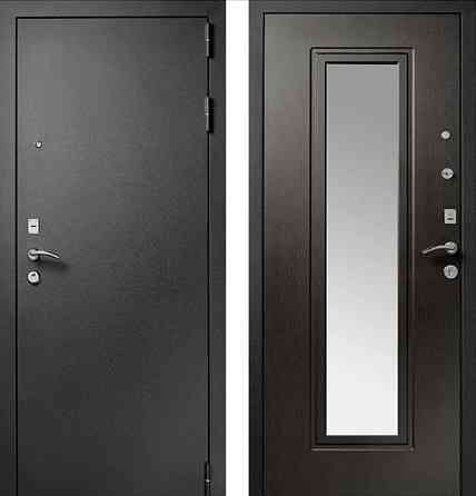 Дверь металлическая Царское зеркало муар Венге 2050*960 Правое открывание vrd-30006 Verda Москва