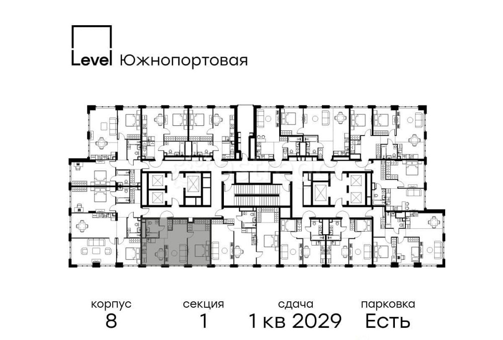 2-комн. квартира, 52.9 м2, 36/49 эт. Москва - изображение 10