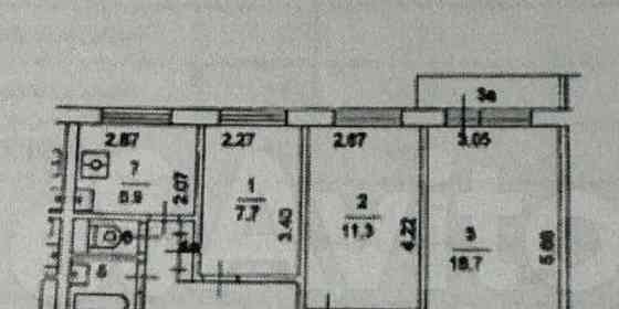 Комната, 26.7 м2, 4/9 эт. Москва
