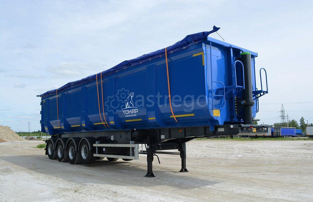 Полуприцеп ТОНАР SH4-60M (952342) самосвальный ломовоз, V= 60м3, ССУ1350мм. Краснодар - изображение 1