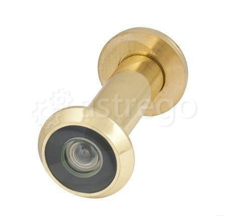 Глазок дверной ARMADILLO пластиковая оптика DV2, 16/55х85 GP Золото Нижний Новгород - изображение 1