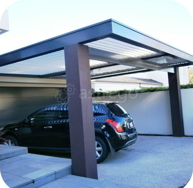 Навес хай-тек для автомобиля или беседки Новосибирск - изображение 1