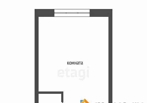 Студия, 14 м2, 5/5 эт. Красноярск