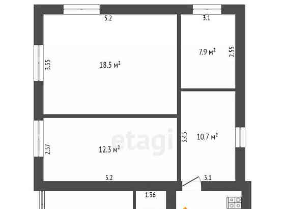 Дом, 57 м2, 10 соток, 2 эт. Лобня