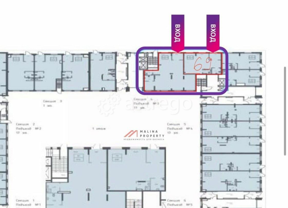 Торговое помещение, 69 м2 Химки - изображение 4