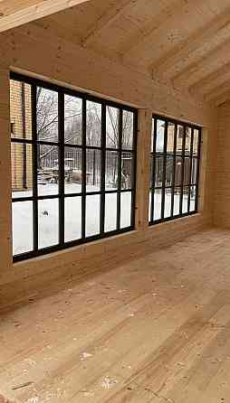 Окно деревянное для террасы в одно стекло 800х600 мм Москва