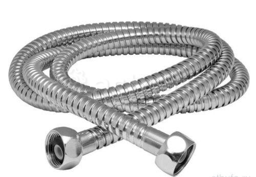 Шланг душевой LEMARK LE8029S двухзагибный 0.8 м, сталь хромированная, пакет с подвесом (1/50) Пермь - изображение 1