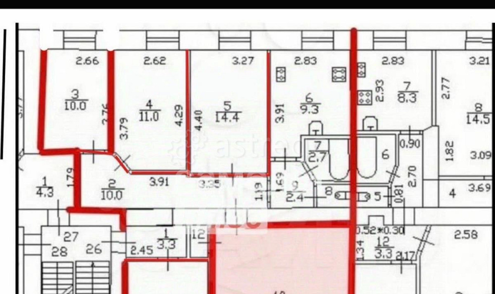 Комната, 30.4 м2, 4/4 эт. Санкт-Петербург - изображение 7