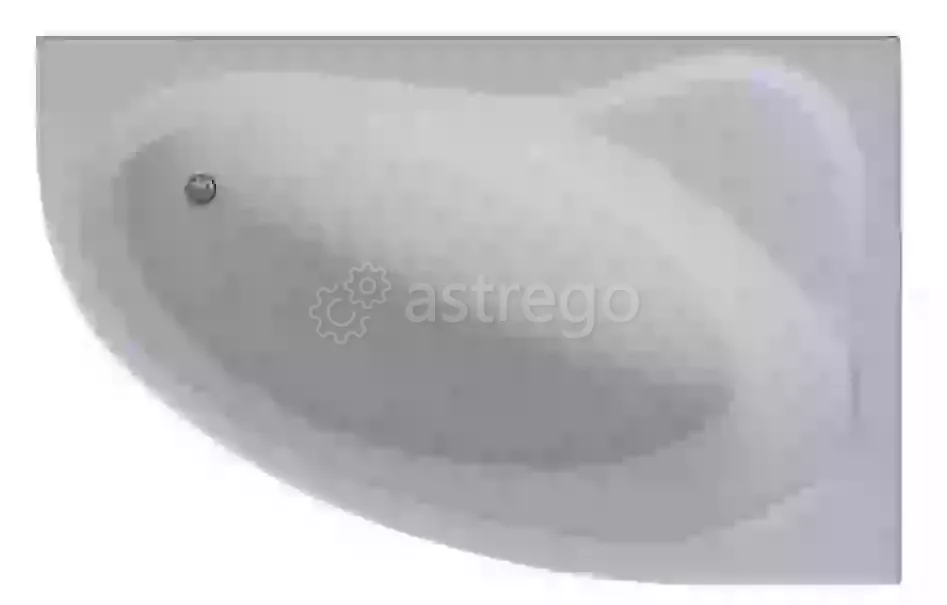 Акриловая ванна Aquatek Фиджи 170x110 FID170-0000005 правая/левая, с фронтальным экраном (вклеенный  Красноярск - изображение 1