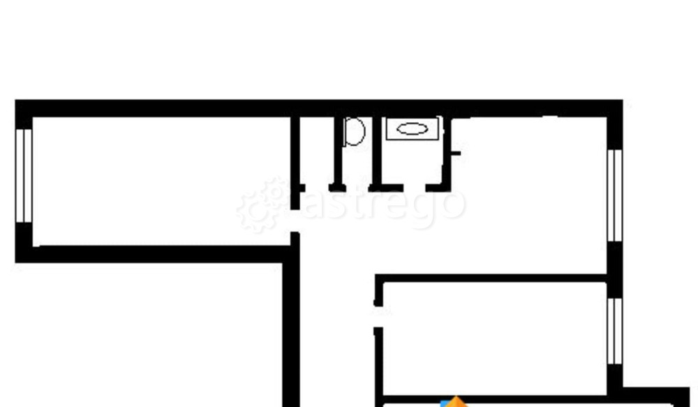 3-комн. квартира, 71 м2, 8/9 эт. Санкт-Петербург - изображение 7