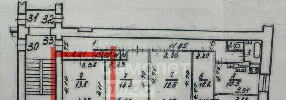 Комната, 13.8 м2, 3/6 эт. Санкт-Петербург - изображение 4