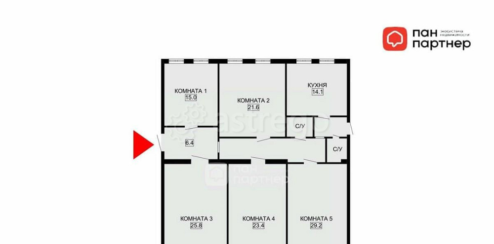 Комната, 15 м2, 4/7 эт. Санкт-Петербург - изображение 1