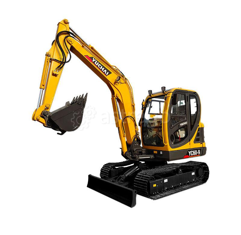 Мини-экскаватор гусеничный Yuchai YC60-9 Санкт-Петербург - изображение 1
